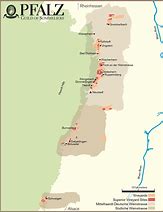 Image result for Pfalz Wine Region Map