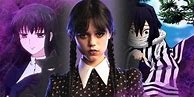 Image result for Wednesday Addams Anime
