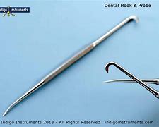 Image result for Hook Dental Probe