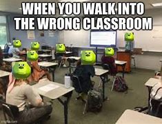 Image result for Walking to Class Meme