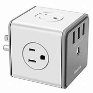 Image result for Blue Power Adapter USB and Outlet
