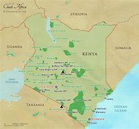 Image result for Kenya Lakes Map