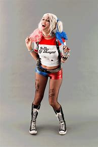 Image result for Harley Quinn Costume Girls