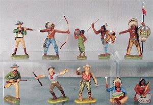 Image result for Toy Indians Figures