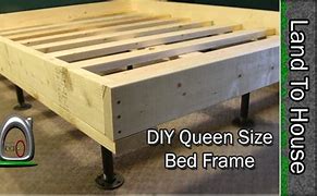 Image result for Queen Size Bed Frame DIY