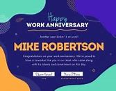 Image result for Email Template for Work Anniversary