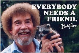 Image result for Bob Ross Raccoon