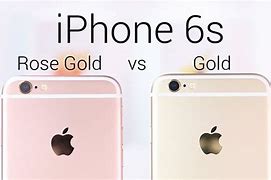 Image result for Rose Gold vs Gold iPhone