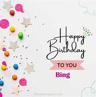 Image result for Bing Ai Happy Birthday