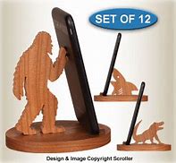 Image result for Scroll Saw Cell Phone Stand Patterns