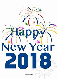 Image result for 2018 New Year's Day Clip Art