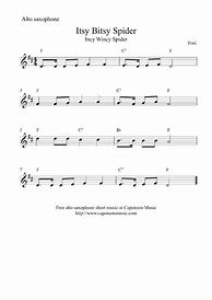 Image result for Easy Saxophone Sheet Music