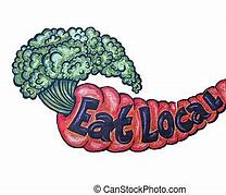 Image result for Eat Local Sign