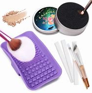Image result for Makeup Brush Cleaning Suit