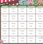 Image result for Printable Workout Calendar of Fit by Mik