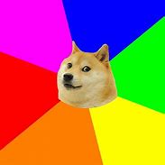 Image result for Rainbow Doge Meme