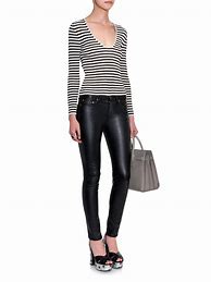 Image result for Low Rise Leather Pants for Women