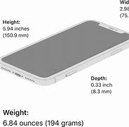 Image result for iPhone Size Width and Height