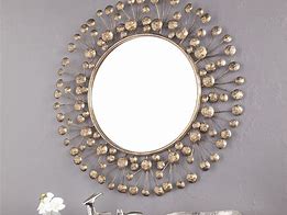 Image result for Round Decertive Mirror