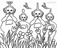 Image result for Teletubbies Coloring Book Pages