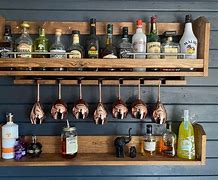 Image result for Wall Mounted Bar