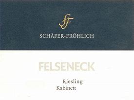 Image result for Schafer Frohlich Bockenauer Felseneck Riesling Grosses Gewachs