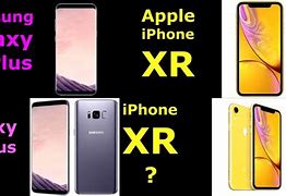 Image result for iPhone XR Samsung S8