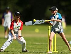 Image result for Children Playing Cricket with Friends Photos