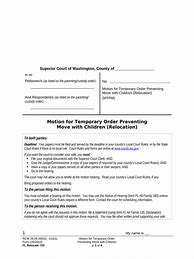 Image result for Superior Court of the Distric of Columbia Restraining Order Form