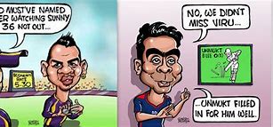 Image result for Cricket Commentary Cartoon