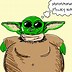 Image result for Buff Baby Yoda