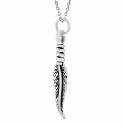 Image result for Metal Feather Necklace