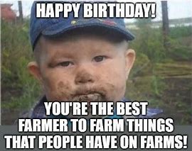 Image result for Happy Birthday Farm Girl Meme
