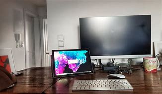Image result for Work From Home Office Setup Surface Pro