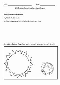 Image result for Why Do We Have Day and Night KS3