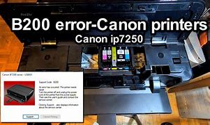 Image result for Canon Printer Error B200