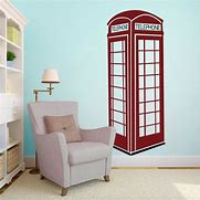 Image result for Phone Booth Wall Decal