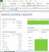 Image result for Microsoft Office Excel Budget Template