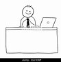 Image result for Stick Figure Staring at Computer