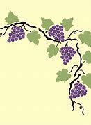 Image result for Grapes On Vine Clip Art