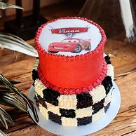 Image result for Two Tier Car Cake