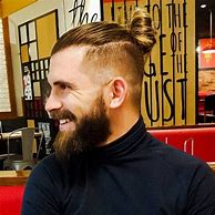 Image result for Top Knot Haircut Men