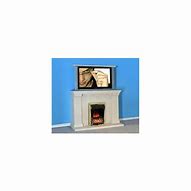 Image result for Retractable TV with Fire Place