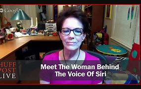Image result for Woman Who Does Siri Voice