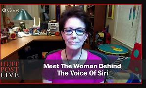 Image result for Woman Who Does Siri Voice