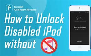 Image result for How to Unlock iPod When You It Is Not in iTunes