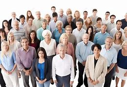 Image result for Group of PPL Looking at Building