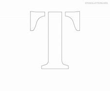 Image result for Alphabet Letter T Template