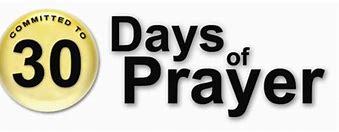 Image result for 30 Days Prayer