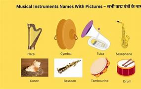 Image result for Musical Instruments and Their Names